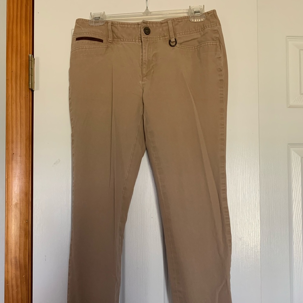 Ralph Lauren Low Rise Khaki Pants